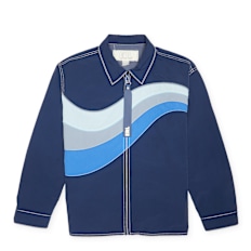ERL Surf Jacket Woven blau