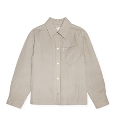 AMI PARIS Padded Ami De Coeur Overshirt grey