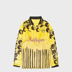 PUMA x KidSuper Borussia Dortmund (BVB) Longsleeve Retro Shirt gelb