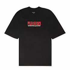 Pleasures Satisfaction T-Shirt schwarz