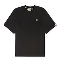 A Bathing Ape One Point Relaxed Fit Tee schwarz