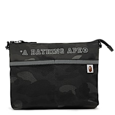 A Bathing Ape Color Camo Sacoche schwarz