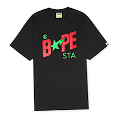 A Bathing Ape Colors Bape Sta Tee black