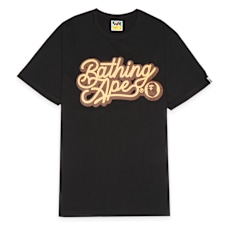A Bathing Ape Bathing Ape Script Logo Tee zwart