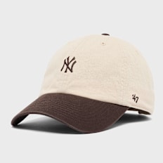 '47 MLB New York Yankees Base Runner Two Tone Clean Up Cap beige