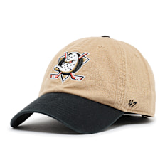 '47 NHL Anaheim Ducks Two Tone Clean Up Cap beige