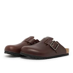 Birkenstock Boston WB LE Vintage Wood bruin