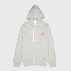 Comme des Garcons Play Play Big Heart Sweatshirt grau