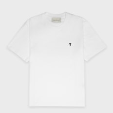 AMI PARIS T-Shirt Jersey ADC wit