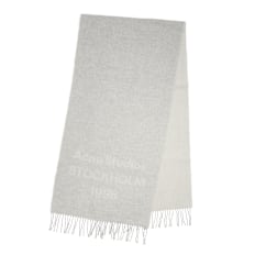 Acne Studios Scarf Grau