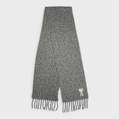 AMI PARIS Scarf gris grau