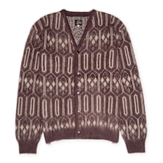 Needles Mohair Cardigan rot