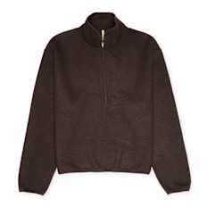 Sunflower Wool Half Zip braun