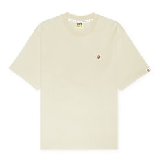 A Bathing Ape One Point Relaxed Fit Tee beige
