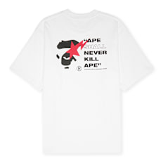 A Bathing Ape Bape Sta Ape Face Relaxed Fit Tee M wit