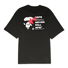 A Bathing Ape Bape Sta Ape Face Relaxed Fit Tee M black
