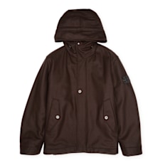 Stone Island Short Parka brown