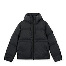 Stone Island Short Parka black