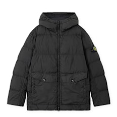 Stone Island Short Parka schwarz