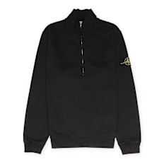 Stone Island Longsleeve Polo schwarz