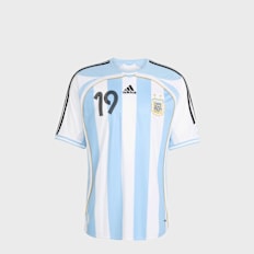adidas Originals Argentina Home Jersey 2006 Messi weiß
