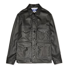 Junya Watanabe MAN Leather Jacket schwarz