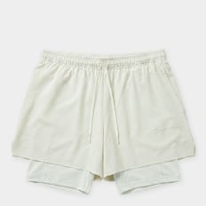 On x PAF Zero 2-in-1 Shorts beige