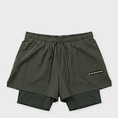 On x PAF Zero 2-in-1 Shorts grün