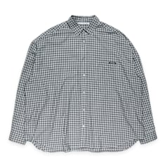 Acne Studios Checkered Shirt zwart