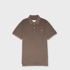 ERL Unisex Polo Tee Knit brown