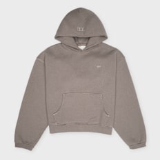 ERL Unisex Heathered Hoodie Knit bruin