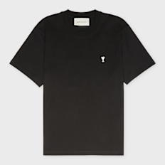 AMI PARIS T-Shirt Jersey ADC schwarz