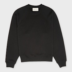 AMI PARIS Small Embossed ADC Sweatshirt black