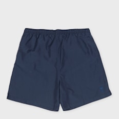 AMI PARIS Long Plain Swim Shorts blauw