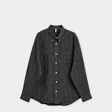 Sunflower Button Down Shirt schwarz