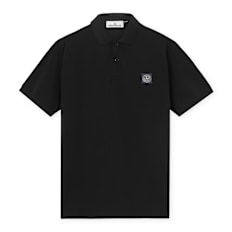 Stone Island Shortsleeve Polo zwart