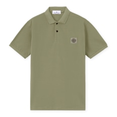 Stone Island Shortsleeve Polo green