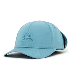 C. P. Company Baseball Cap Chrome blauw