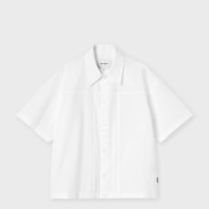 Carhartt WIP Wmns Short Sleeve Belmont Shirt weiß