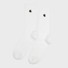 Carhartt WIP Madison Socks (2 Pack) wit