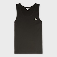 Lacoste Logo Tanktop schwarz