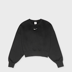 Nike Wmns Phoenix Fleece Crew schwarz