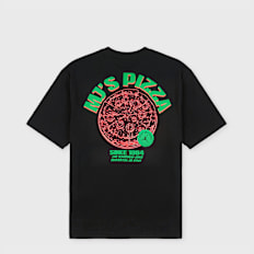 Jordan Pizza Graphic Crewneck T-Shirt zwart