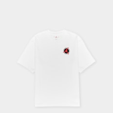 Jordan Flight Club Short-Sleeve Crew Weiss