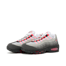 Nike   Wmns Air Max 95 Big Bubble "Solar Red" grijs