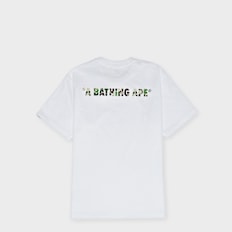 A Bathing Ape ABC Camo One Point Tee M white