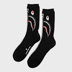A Bathing Ape Shark Jacquard Socks schwarz