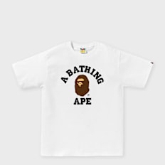 A Bathing Ape College Tee M wit
