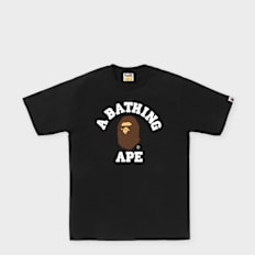 A Bathing Ape College Tee M zwart
