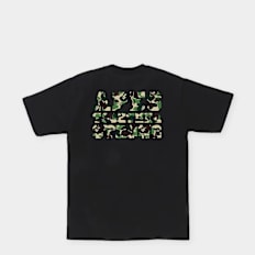 A Bathing Ape ABC Camo College ATS Tee schwarz